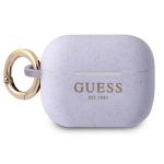 Carcasa Guess GUAPSGGEU Silicone Glitter compatibila cu Apple AirPods Pro Mov 2 - lerato.ro