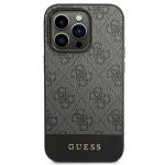 Husa Guess GUHCP14XG4GLGR compatibila cu iPhone 14 Pro Max, 4G Stripe, Gri 9 - lerato.ro