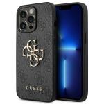 Husa Guess GUHCP14X4GMGGR compatibila cu iPhone 14 Pro Max, 4G Big Metal Logo, Gri 2 - lerato.ro