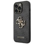 Husa Guess GUHCP14L4GMGGR compatibila cu iPhone 14 Pro, 4G Big Metal Logo, Gri 4 - lerato.ro