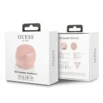 Boxa portabila wireless Guess GUWSALGEP, Bluetooth 5.0, 300 mAh, Microfon, Aluminiu, Roz 5 - lerato.ro