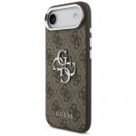 Carcasa Guess 4G Big 4G Classic Logo compatibila cu iPhone 17 Air, Brown 3 - lerato.ro
