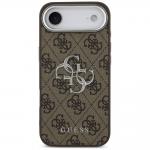 Carcasa Guess 4G Big 4G Classic Logo compatibila cu iPhone 17 Air, Brown 2 - lerato.ro