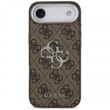 Carcasa Guess 4G Big 4G Classic Logo compatibila cu iPhone 17 Air, Brown