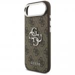 Carcasa Guess 4G Big 4G Classic Logo compatibila cu iPhone 17 Air, Brown 7 - lerato.ro