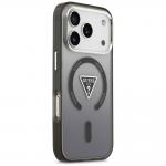 Carcasa Guess IML Gradient Triangle Logo cu MagSafe compatibila cu iPhone 17 Pro Max, Negru 5 - lerato.ro