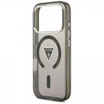 Carcasa Guess IML Gradient Triangle Logo cu MagSafe compatibila cu iPhone 17 Pro Max, Negru 7 - lerato.ro