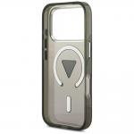 Carcasa Guess IML Gradient Triangle Logo cu MagSafe compatibila cu iPhone 17 Pro Max, Negru 8 - lerato.ro