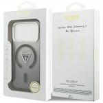 Carcasa Guess IML Gradient Triangle Logo cu MagSafe compatibila cu iPhone 17 Pro Max, Negru 9 - lerato.ro