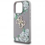 Carcasa Guess Guess Grained Roses Big 4G Logo compatibila cu iPhone 16 Pro Max, Violet 7 - lerato.ro