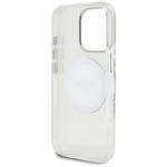 Carcasa Guess IML Metal Colored Circle Classic Logo, cu MagSafe, compatibila cu iPhone 16 Pro, Alb 8 - lerato.ro