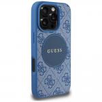 Carcasa Guess 4G Circle Classic Logo, cu MagSafe, compatibila cu iPhone 16 Pro, Albastru 5 - lerato.ro