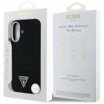 Carcasa Guess Denim Triangle Logo MagSafe, compatibile cu iPhone 16, Negru 9 - lerato.ro