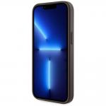 Carcasa Guess 4G Stripes, cu portofel Magsafe, compatibila cu iPhone 15, Maro 4 - lerato.ro