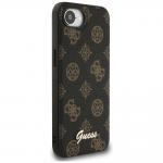 Carcasa Guess Logo Peony Script, cu MagSafe, compatibila cu iPhone 16e, Negru 5 - lerato.ro