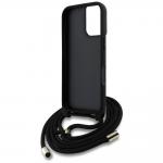 Carcasa Guess 4G Big Logo Cord Stap Crossbody, compatibila cu iPhone 16 Plus, Maro 7 - lerato.ro