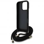 Carcasa Guess 4G Big Logo Cord Stap Crossbody, compatibila cu iPhone 16 Pro, Maro 7 - lerato.ro
