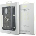 Carcasa Guess 4G Big Logo Cord Stap Crossbody, compatibila cu iPhone 16 Pro, Maro 8 - lerato.ro