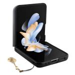 Husa Guess compatibila cu Samsung Galaxy Z Flip 5, 4G Charms Collection, Maro 5 - lerato.ro