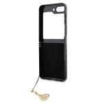 Husa Guess compatibila cu Samsung Galaxy Z Flip 5, 4G Charms Collection, Maro 8 - lerato.ro
