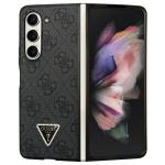 Carcasa piele Guess 4G Diamond Triangle compatibila cu Samsung Galaxy Z Fold 5, Negru 3 - lerato.ro