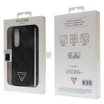 Carcasa piele Guess 4G Diamond Triangle compatibila cu Samsung Galaxy Z Fold 5, Negru 8 - lerato.ro