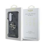 Carcasa Guess Leather 4G Metal Logo Case compatibila cu Samsung Galaxy Z Fold 6, Negru 8 - lerato.ro