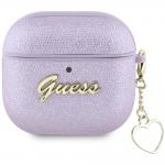 Carcasa Guess Metallic Script Charm compatibila cu Apple AirPods 4 Mov 2 - lerato.ro