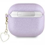 Carcasa Guess Metallic Script Charm compatibila cu Apple AirPods 4 Mov 3 - lerato.ro