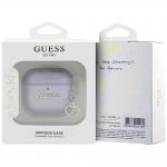 Carcasa Guess Metallic Script Charm compatibila cu Apple AirPods 4 Mov 4 - lerato.ro