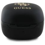 Casti wireless Guess GUTWSJ144ESK TWS, 4G Printed Logo, Bluetooth 5.3, 250 mAh, IPX5, Negru 4 - lerato.ro