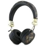 Casti audio bluetooth Guess GUBH70E4PTMK, 4G Triangle Round Shape, ENC, Bluetooth 5.3, 300 mAh, IPX4, Negru 2 - lerato.ro