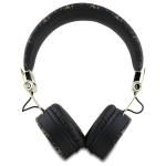 Casti audio bluetooth Guess GUBH70E4PTMK, 4G Triangle Round Shape, ENC, Bluetooth 5.3, 300 mAh, IPX4, Negru 4 - lerato.ro