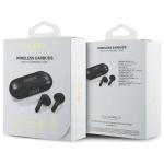 Casti wireless TWS Guess Elongated Metalic Printed Logo, Bluetooth 5.3, 350 mAh, IPX6, Negru 8 - lerato.ro