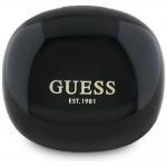Casti wireless TWS Guess Flat Classic Logo Electroplated, Bluetooth 5.4, 300 mAh, IPX5, Negru 3 - lerato.ro