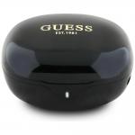 Casti wireless TWS Guess Flat Classic Logo Electroplated, Bluetooth 5.4, 300 mAh, IPX5, Negru 5 - lerato.ro