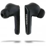 Casti wireless TWS Guess Flat Classic Logo Electroplated, Bluetooth 5.4, 300 mAh, IPX5, Negru 6 - lerato.ro