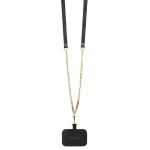 Carcasa cu snur Guess GUHCP13LP4TDSCPK Crossbody 4G Metal Logo compatibila cu iPhone 13 / 13 Pro, Negru 7 - lerato.ro
