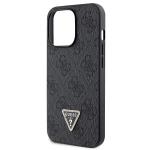Carcasa cu snur Guess GUHCP13LP4TDSCPK Crossbody 4G Metal Logo compatibila cu iPhone 13 / 13 Pro, Negru 8 - lerato.ro