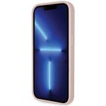 Carcasa cu snur Guess GUHCP14LP4TDSCPP Crossbody 4G Metal Logo compatibila cu iPhone 14 Pro, Roz 6 - lerato.ro
