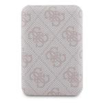 Baterie externa Guess 4G Metal Logo, 5000mAh, 15W, USB, USB-C, MagSafe, Roz 3 - lerato.ro