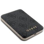 Baterie externa Guess 4G Metal Logo, 5000mAh, 15W, USB, USB-C, MagSafe, Negru 4 - lerato.ro