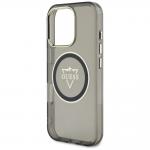 Carcasa Guess IML Metal Mountain Logo cu MagSafe compatibila cu iPhone 16 Pro, Negru 7 - lerato.ro