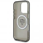 Carcasa Guess IML Metal Mountain Logo cu MagSafe compatibila cu iPhone 16 Pro, Negru 8 - lerato.ro