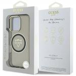Carcasa Guess IML Metal Mountain Logo cu MagSafe compatibila cu iPhone 16 Pro, Negru 9 - lerato.ro