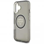 Carcasa Guess IML Metal Mountain Logo cu MagSafe compatibila cu iPhone 16, Negru 7 - lerato.ro