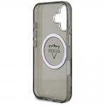 Carcasa Guess IML Metal Mountain Logo cu MagSafe compatibila cu iPhone 16, Negru 8 - lerato.ro
