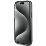 Carcasa Guess Liquid Glitter Gold Stripes compatibila cu iPhone 15/14/13, Negru 6 - lerato.ro