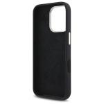 Carcasa Guess Silicone Logo Strass 4G compatibila cu iPhone 16 Pro, Negru 8 - lerato.ro
