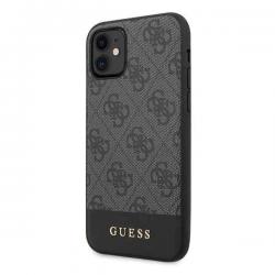 Carcasa Guess 4G Stripe Collection compatibila cu iPhone 11 / XR, Gri